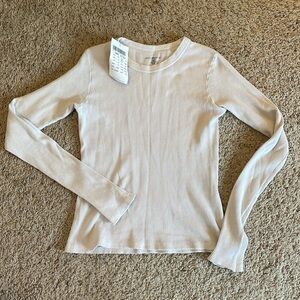 Brandy Melville fitted thermal shirt